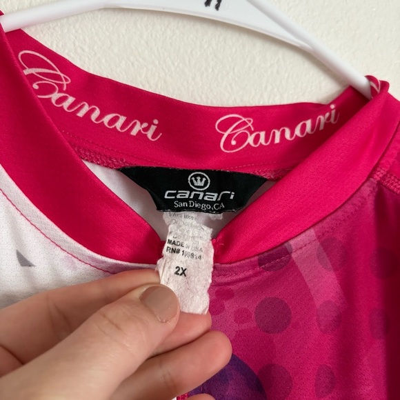 Canari Women’s Cycle Top Size 2X - Picture 4 of 5